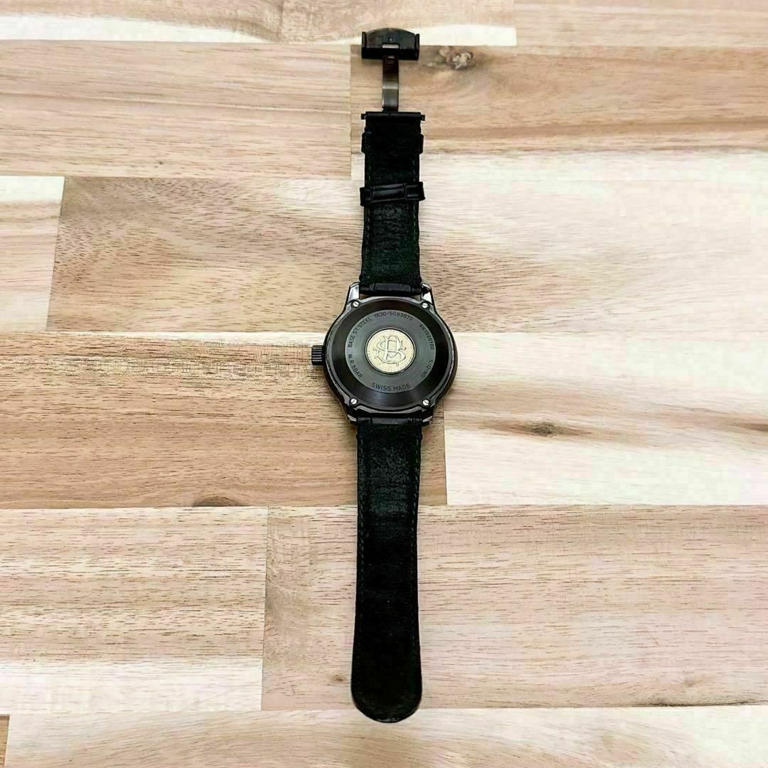 Paul Smith(ポールスミス)の稀少カラー【ポールスミス】ケンブリッジ 腕時計 ブティックモデル 黒×カーキ メンズの時計(腕時計(アナログ))の商品写真