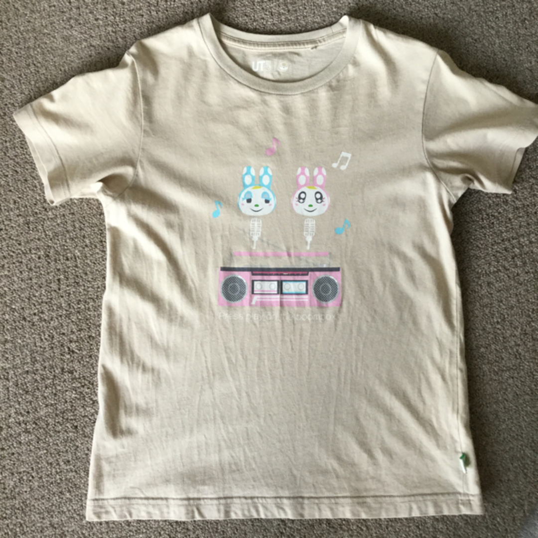 UNIQLO(ユニクロ)のあつまれどうぶつの森 Tシャツ130 キッズ/ベビー/マタニティのキッズ服女の子用(90cm~)(Tシャツ/カットソー)の商品写真