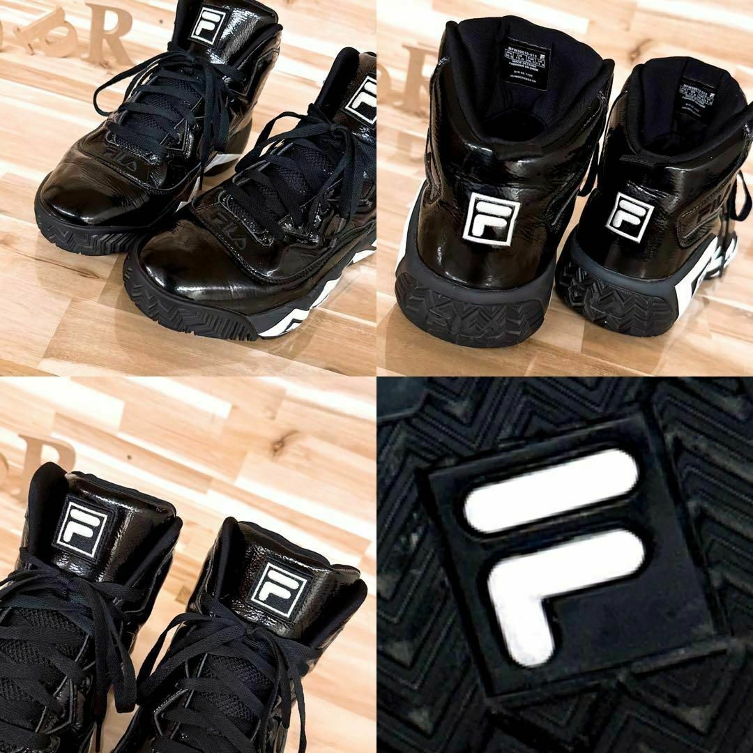 FILA(フィラ)の稀少サイズ【フィラ】マッシュバーン オプレント スニーカー 30.0 黒×白 メンズの靴/シューズ(スニーカー)の商品写真
