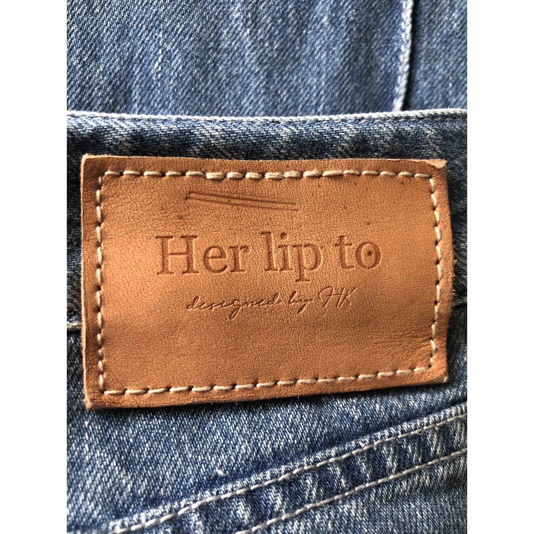 Her lip to(ハーリップトゥ)のherlipto Valencia High Rise Jeans レディースのパンツ(デニム/ジーンズ)の商品写真