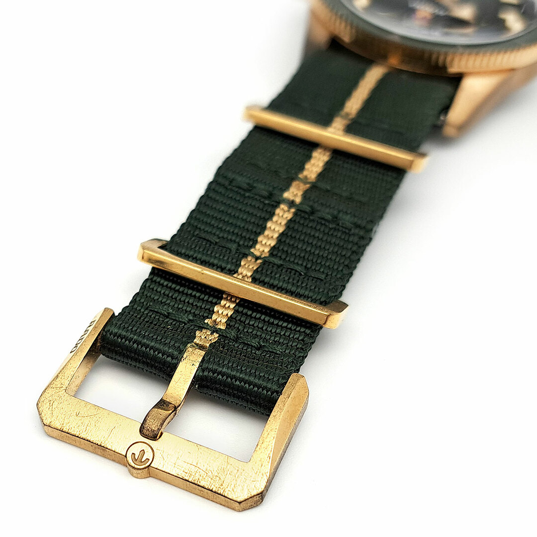 RADO(ラドー)のラドー キャプテンクック グリーン 763.0504.3 自動巻き ブロンズ/ステンレススティール メンズ RADO 【中古】 【時計】 メンズの時計(腕時計(アナログ))の商品写真