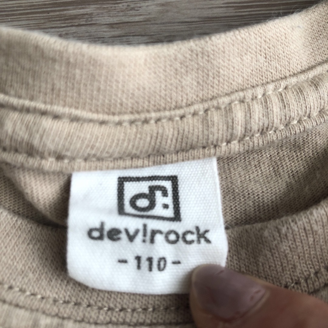 DEVILOCK(デビロック)のTシャツ　110 キッズ/ベビー/マタニティのキッズ服男の子用(90cm~)(Tシャツ/カットソー)の商品写真