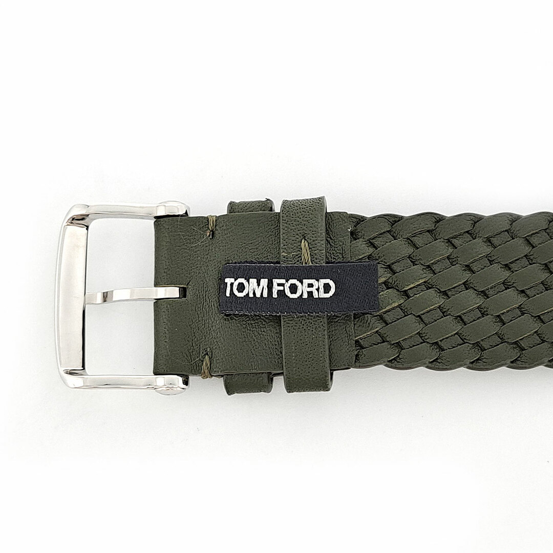TOM FORD(トムフォード)のトムフォード レクタンギュラー TFT001003 クオーツ ステンレススティール メンズ TOM FORD [美品] 【中古】 【時計】 メンズの時計(腕時計(アナログ))の商品写真