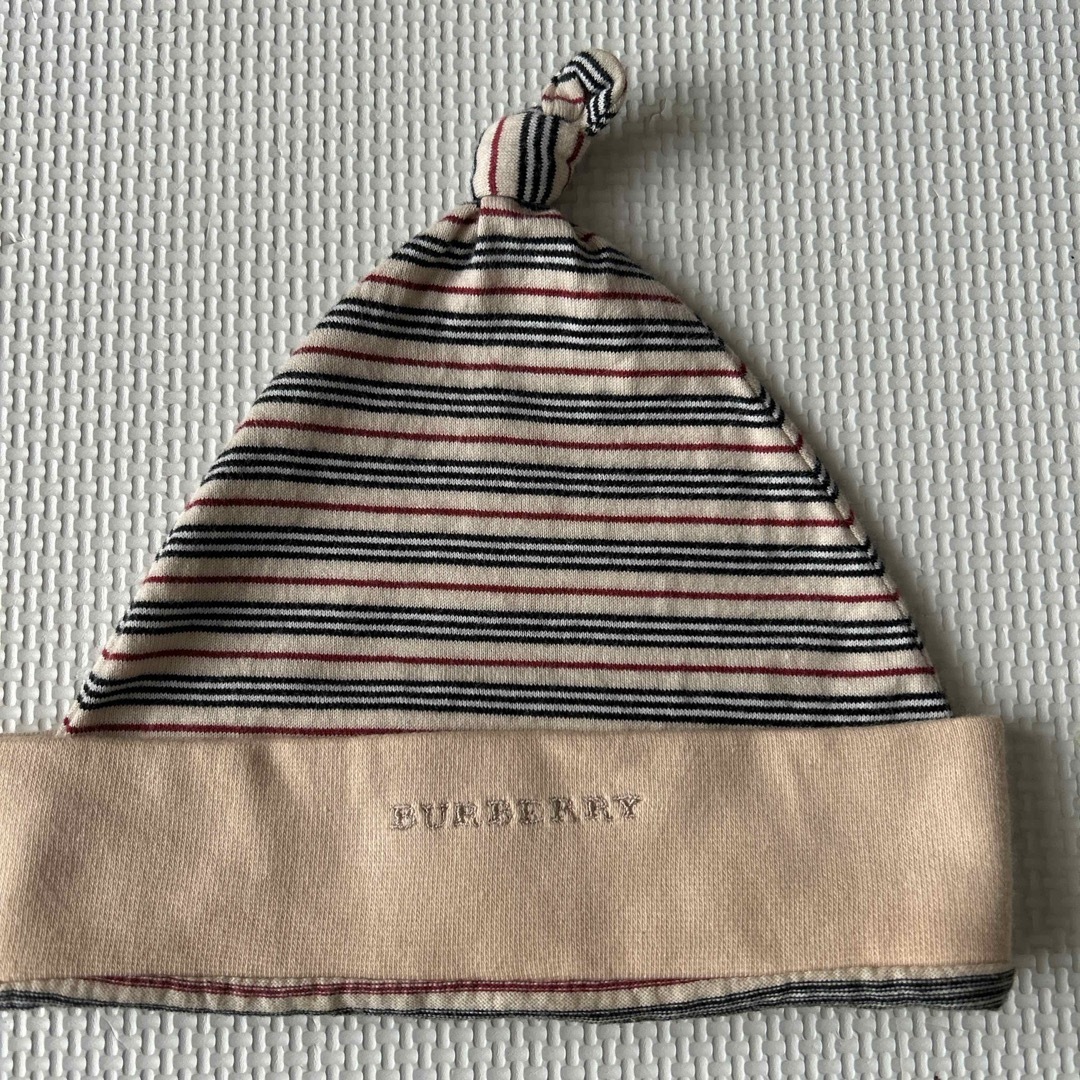 BURBERRY(バーバリー)のBURBERRY バーバリー　帽子　新生児用　 キッズ/ベビー/マタニティのこども用ファッション小物(帽子)の商品写真