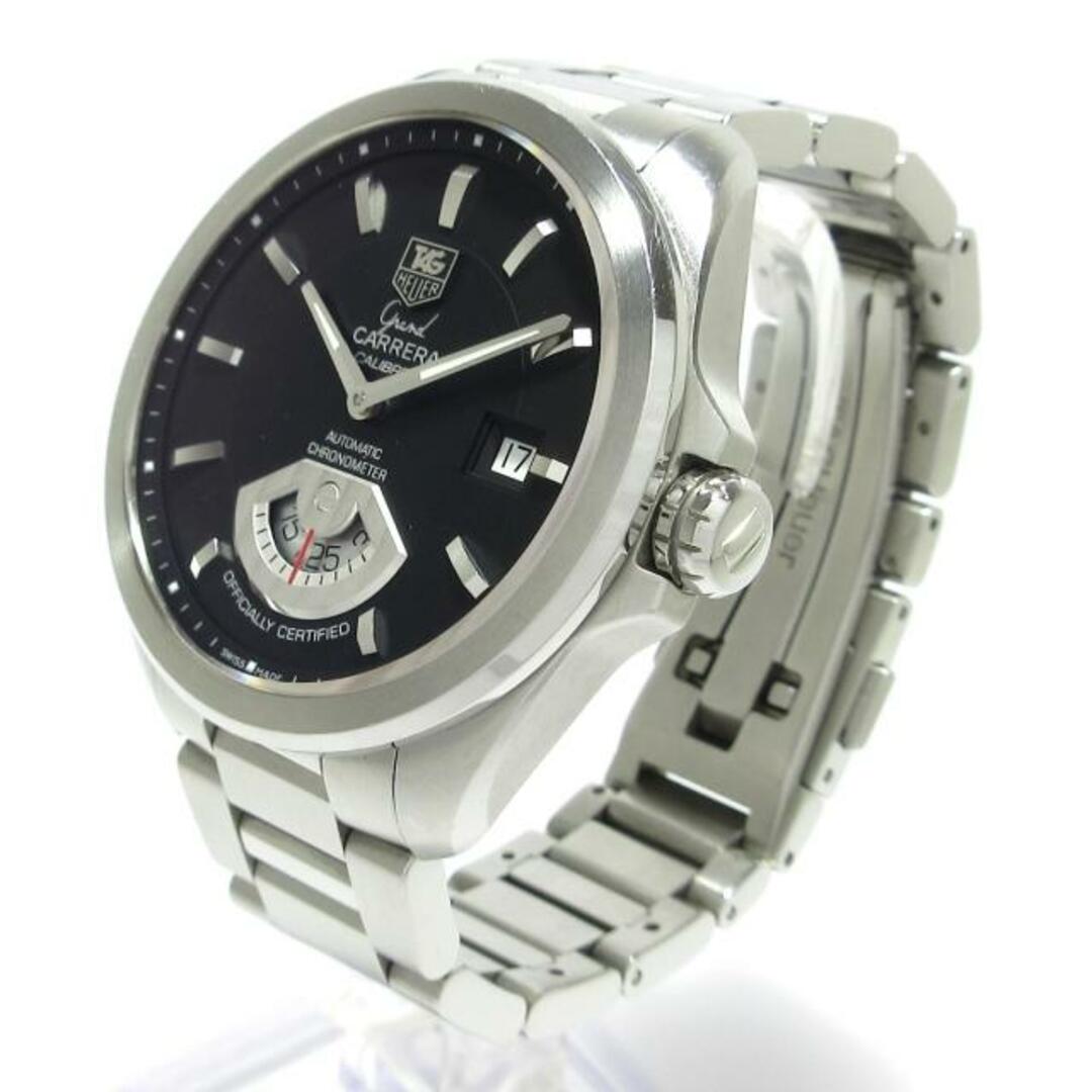 TAG Heuer(タグホイヤー)のTAG Heuer(タグホイヤー) 腕時計 グランドカレラ キャリバー6 WAV511A.BA0900 メンズ SS/裏スケ 黒 メンズの時計(その他)の商品写真