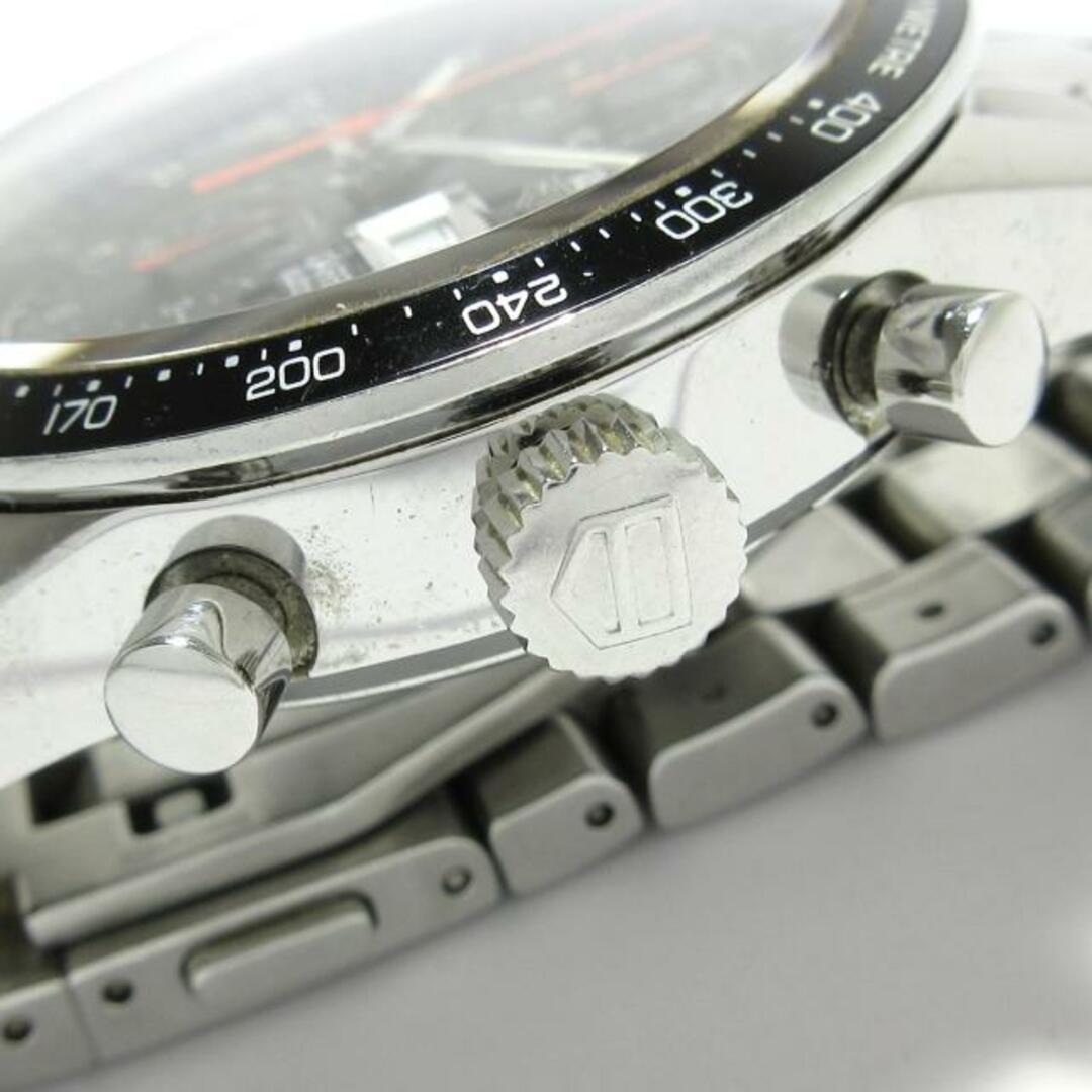 TAG Heuer(タグホイヤー)のTAG Heuer(タグホイヤー) 腕時計 カレラ クロノグラフ CV201AH.BA0725 メンズ SS/クロノグラフ 黒 メンズの時計(その他)の商品写真