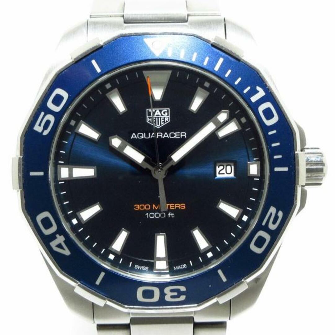 TAG Heuer(タグホイヤー)のTAG Heuer(タグホイヤー) 腕時計 アクアレーサー WAY101C.BA0746 メンズ SS ブルー メンズの時計(その他)の商品写真