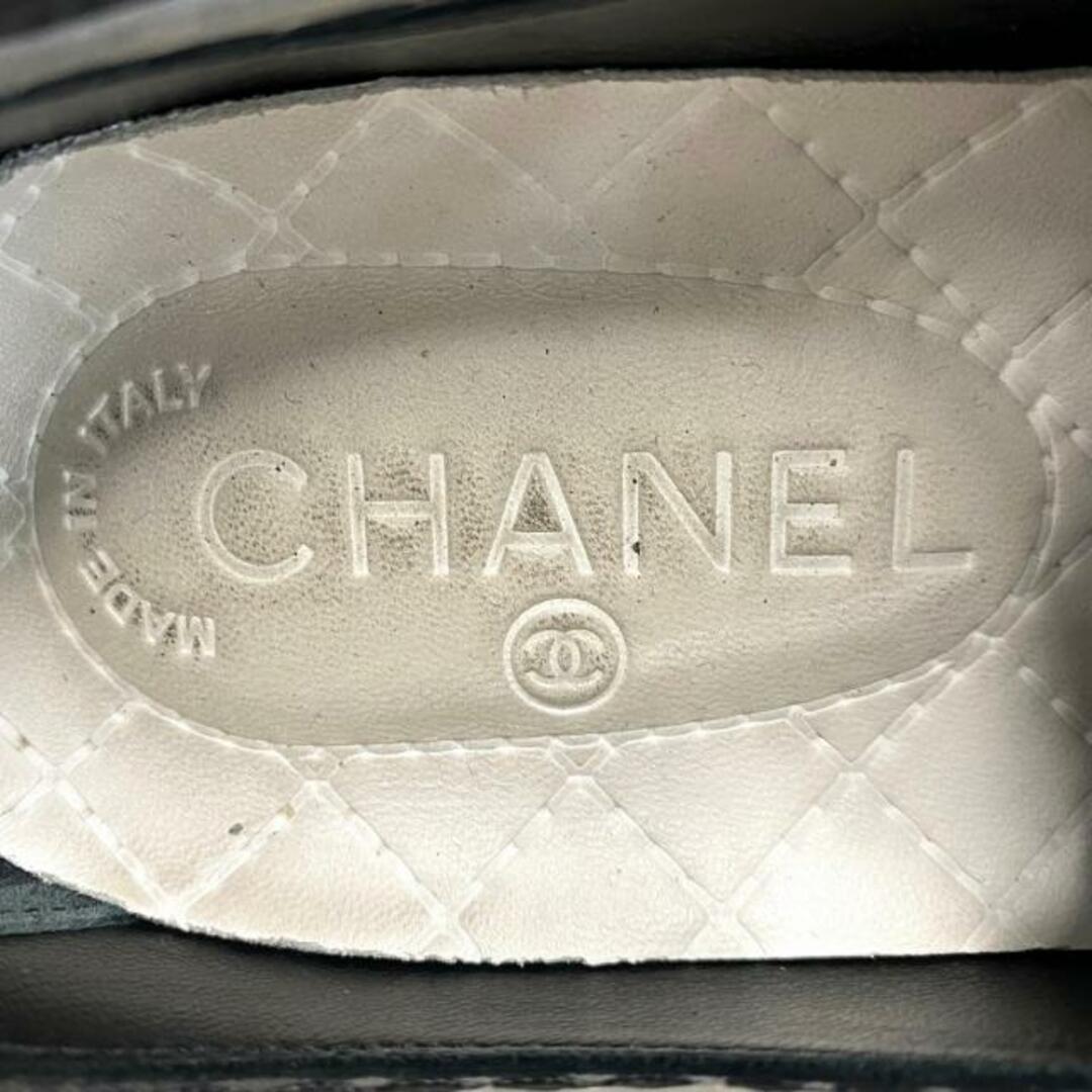 CHANEL(シャネル)のCHANEL(シャネル) スニーカー 37 レディース G33866 黒×クリア ココマーク ラバー×レザー×ビニール レディースの靴/シューズ(スニーカー)の商品写真