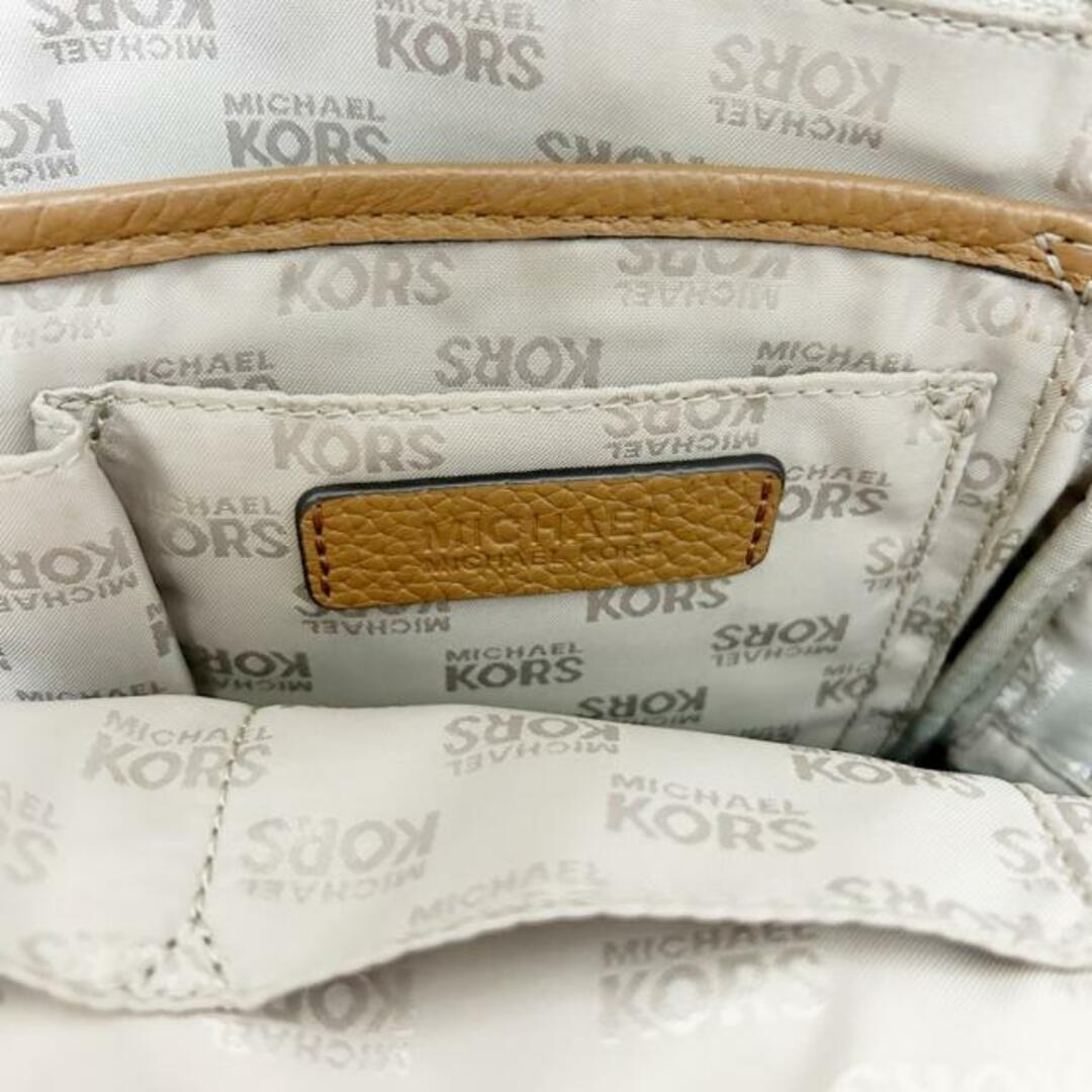 Michael Kors(マイケルコース)のMICHAEL KORS(マイケルコース) リュックサック ブラウン レザー レディースのバッグ(リュック/バックパック)の商品写真