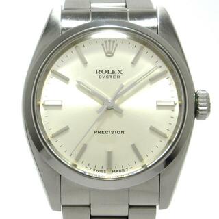 ロレックス(ROLEX)のROLEX(ロレックス) 腕時計 オイスタープレシジョン 6426 メンズ SS/プラ風防/3針/12コマ(余りコマ含む) シルバー(その他)