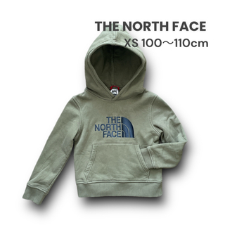 ザノースフェイス(THE NORTH FACE)のノースフェイス キッズ 刺繍ロゴ パーカー 長袖  100cm110cm 裏起毛(ジャケット/上着)