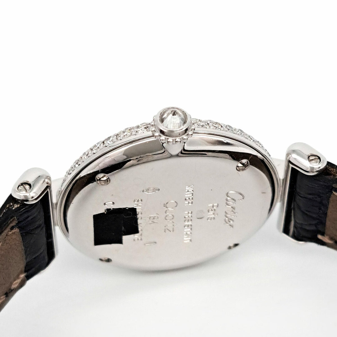 Cartier(カルティエ)のカルティエ コリゼ ウォッチ SM ダイヤベゼル Overhauled by Cartier WB102931 クオーツ ホワイトゴールド レディース CARTIER 【中古】 【時計】 レディースのファッション小物(腕時計)の商品写真