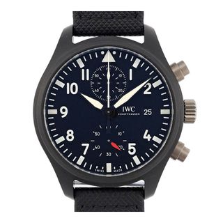 インターナショナルウォッチカンパニー(IWC)のIWC パイロットウォッチ トップガン クロノグラフ IW389001 自動巻き ステンレススティール メンズ IWC 【中古】 【時計】(腕時計(アナログ))