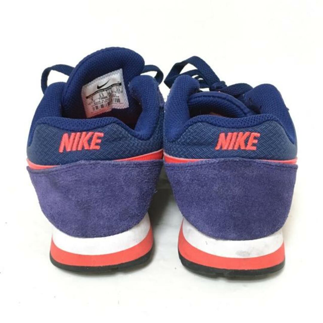 NIKE(ナイキ)のNIKE(ナイキ) スニーカー 23 レディース MDランナー2 749869-463 ネイビー×オレンジ 化学繊維×合皮 レディースの靴/シューズ(スニーカー)の商品写真