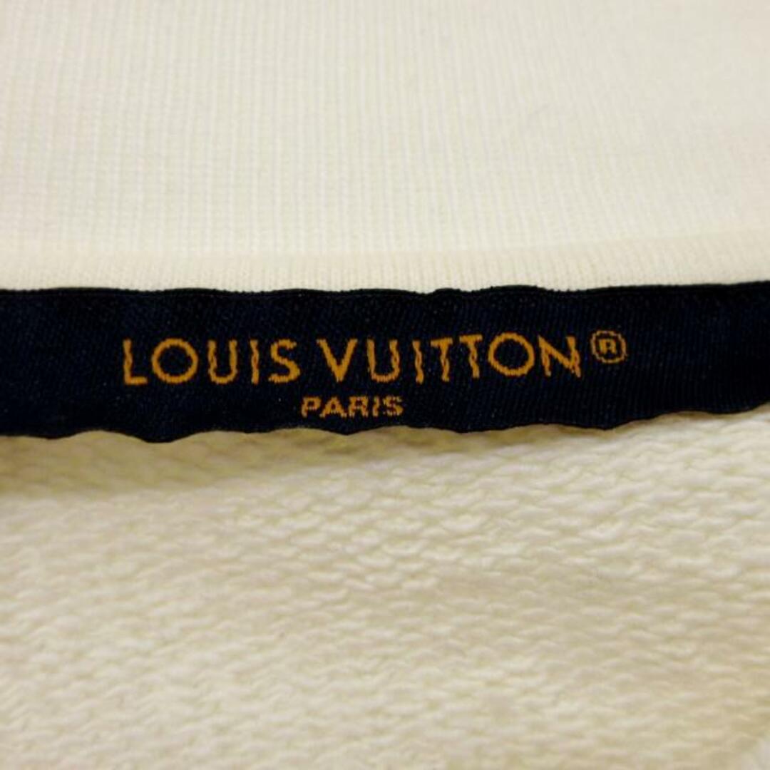 LOUIS VUITTON(ルイヴィトン)のLOUIS VUITTON(ルイヴィトン) トレーナー サイズS メンズ エンブロイダードコットンスエットシャツ RM241M IHN HQY31W アイボリー×ブルーグレー×マルチ 長袖 綿 メンズのトップス(スウェット)の商品写真