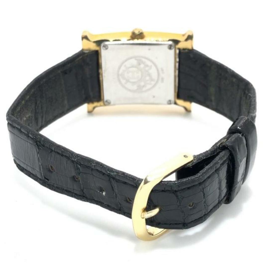Hermes(エルメス)のHERMES(エルメス) 腕時計 Hウォッチ HH1.201 レディース ギョーシェ文字盤 シルバー レディースのファッション小物(腕時計)の商品写真