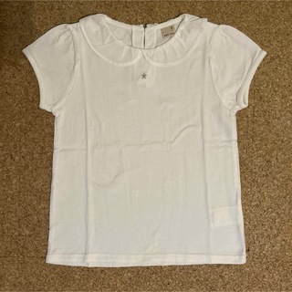 プティマイン(petit main)のpetit main 半袖襟付きトップス　130(Tシャツ/カットソー)