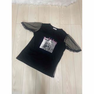 ウィゴー(WEGO)の④⑤WEGO オーガンジー Tシャツ sizeF(Tシャツ(半袖/袖なし))