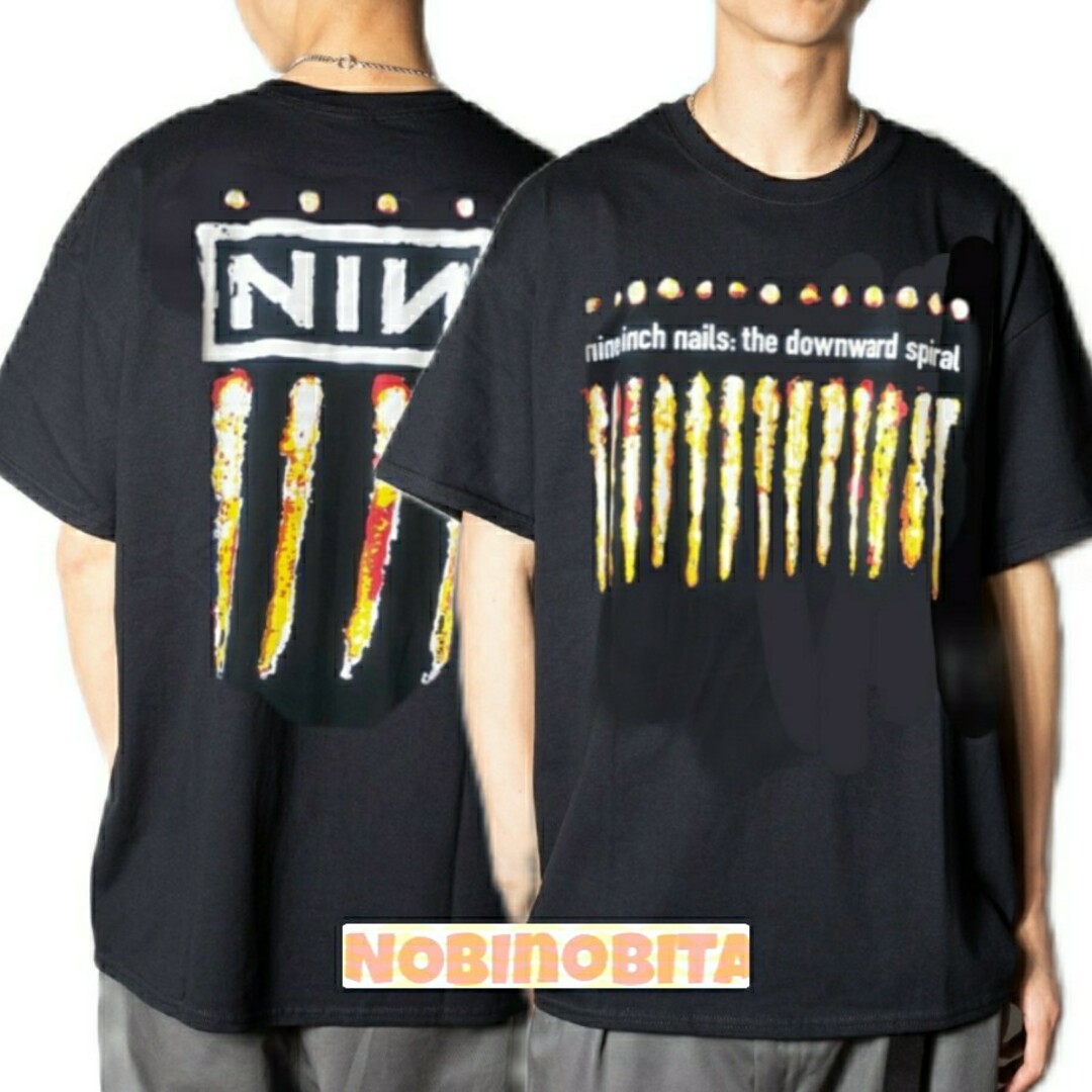 ONE OK ROCK(ワンオクロック)のXL半袖 限定  Nine inch nails  thedownwards メンズのトップス(Tシャツ/カットソー(半袖/袖なし))の商品写真