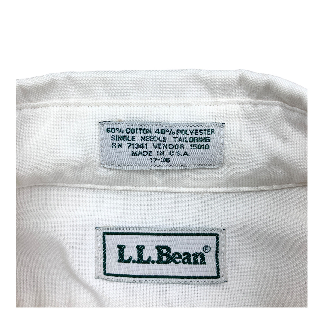 L.L.Bean(エルエルビーン)の90s USA製 L.L.Bean エルエルビーン ボタンダウンシャツ プレーン メンズのトップス(シャツ)の商品写真