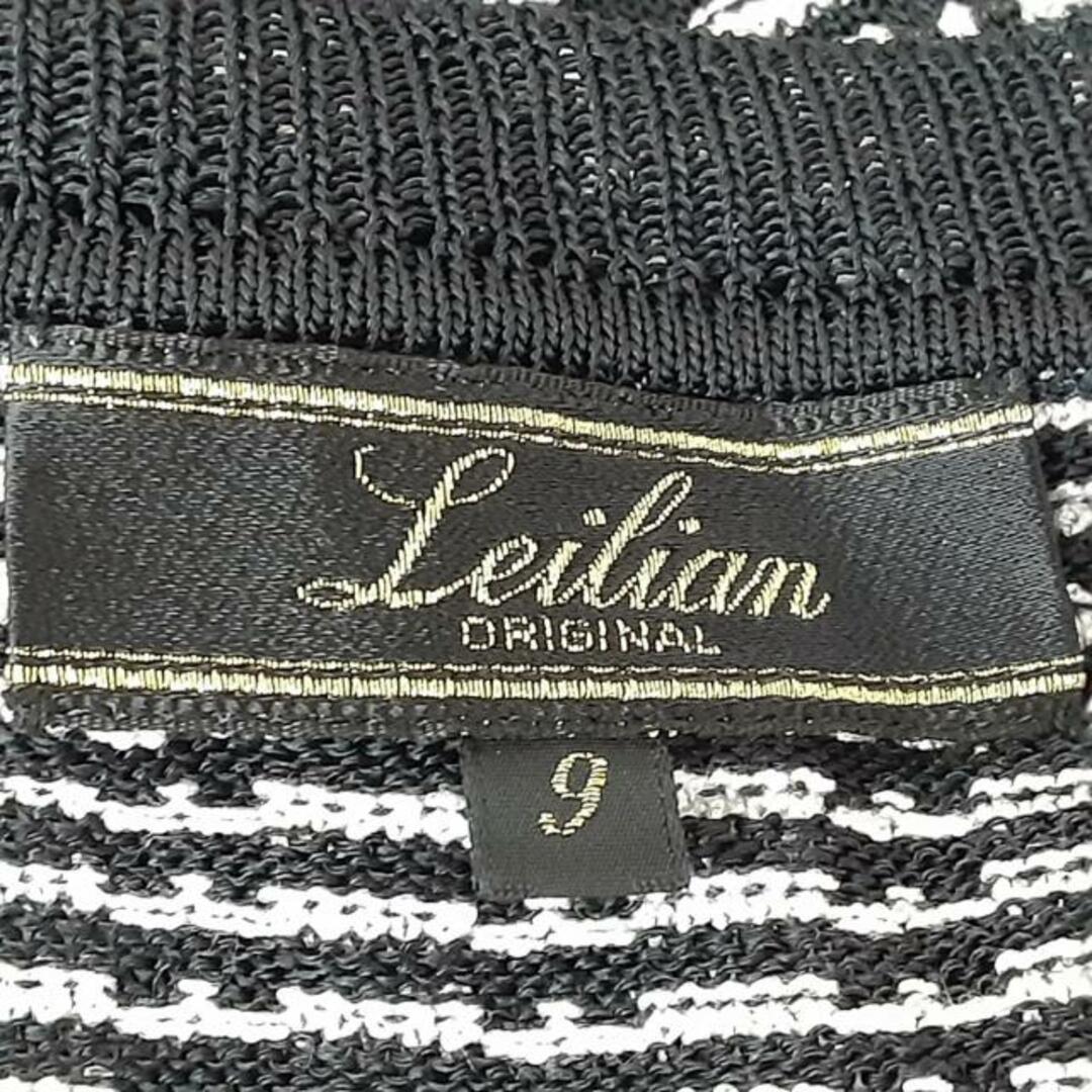 leilian(レリアン)のLeilian(レリアン) アンサンブル レディース美品  - 黒×白 レディースのトップス(アンサンブル)の商品写真