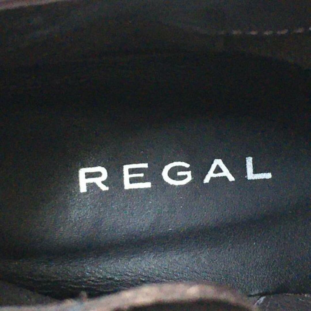 REGAL(リーガル)のREGAL(リーガル) ショートブーツ 23 レディース - ダークブラウン レザー レディースの靴/シューズ(ブーツ)の商品写真