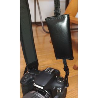 キヤノン(Canon)のブラック キヤノン CANON RC-6 リモコン用 収納用ソフトケース 代品(ケース/バッグ)