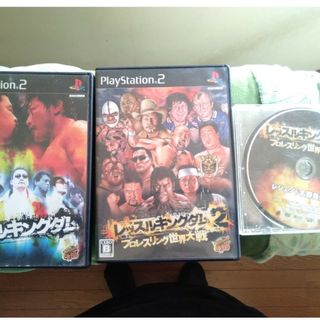 PS2 レッスルキングダム1＆2 DVD特典付