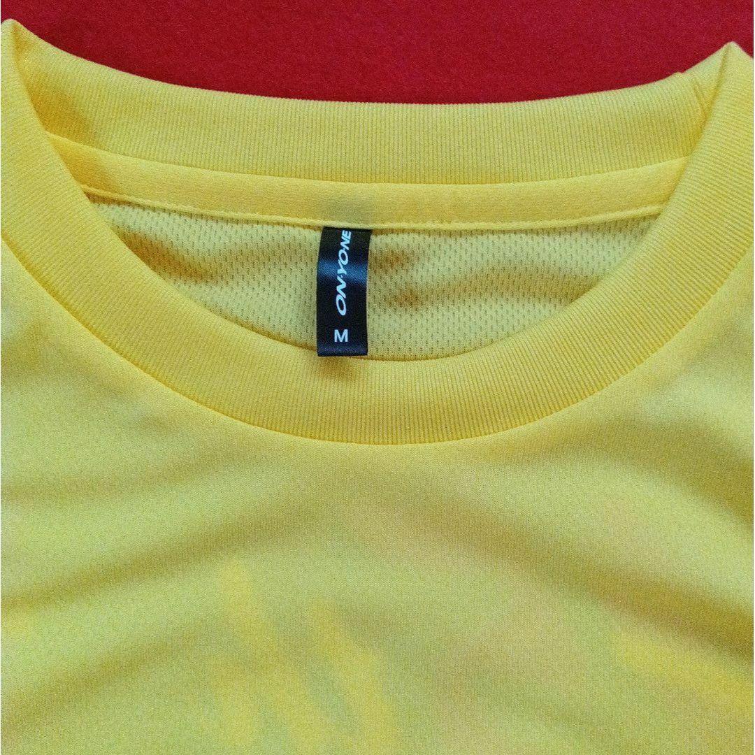 佐渡トキマラソン　2024 記念Tシャツ　Mサイズ　黄色 スポーツ/アウトドアのトレーニング/エクササイズ(その他)の商品写真