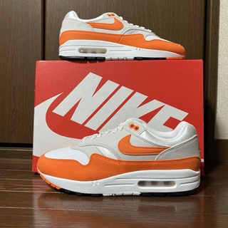 ナイキ(NIKE)の【セール】27cmNIKEナイキair max1エアマックス1オレンジ(スニーカー)