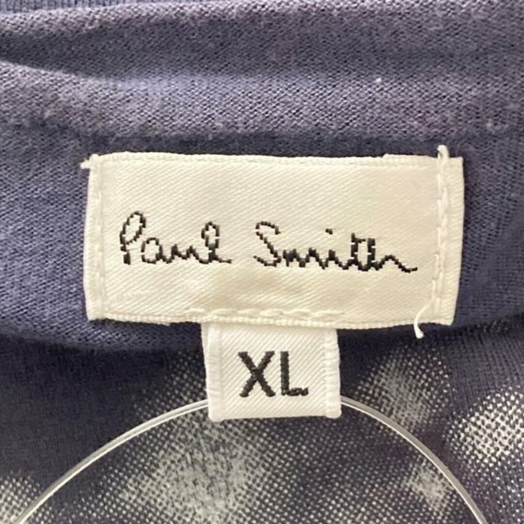 Paul Smith(ポールスミス)のPaulSmith(ポールスミス) 半袖Tシャツ サイズXL メンズ - ネイビー×白 クルーネック メンズのトップス(Tシャツ/カットソー(半袖/袖なし))の商品写真