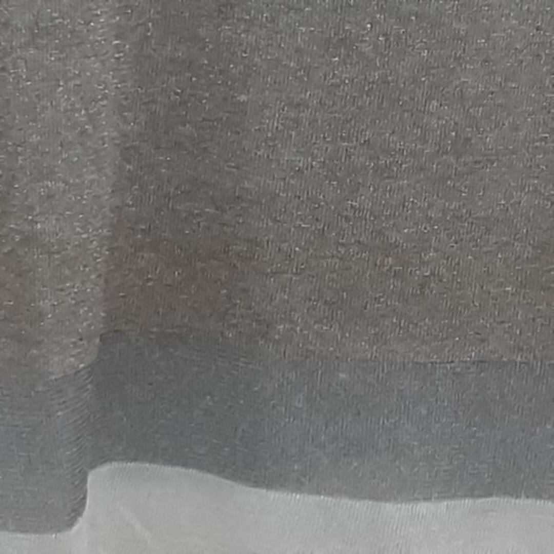 FABIANA FILIPPI(ファビアーナフィリッピ) 長袖カットソー サイズI(40) レディース美品  - グレー×白 ラメ レディースのトップス(カットソー(長袖/七分))の商品写真