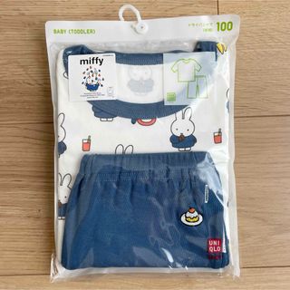 UNIQLO - 新品　ユニクロ　パジャマ　半袖　 ミッフィー 　100