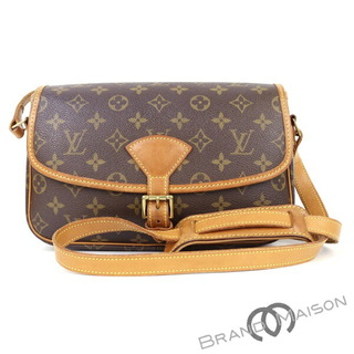 ルイヴィトン(LOUIS VUITTON)のBランク【ルイ・ヴィトン】ソローニュ/M42250/モノグラム/LOUIS VUITTON/ショルダーバッグ/レディース/ブラウン【中古】(メッセンジャーバッグ)