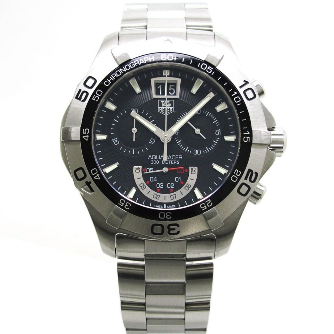 TAG Heuer(タグホイヤー)のTAG HEUER (タグホイヤー) アクアレーサー クロノグラフ グランドデイト CAF101A.BA081 クォーツ AQUARACER【中古】 メンズの時計(腕時計(アナログ))の商品写真