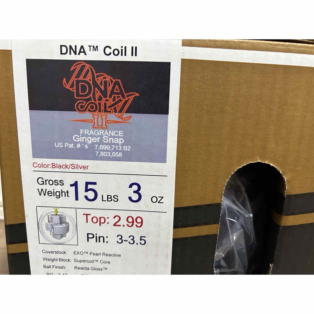 【新品】DNA・コイル・2　ストーム　15ポンド3オンス 3 スポーツ/アウトドアのスポーツ/アウトドア その他(ボウリング)の商品写真