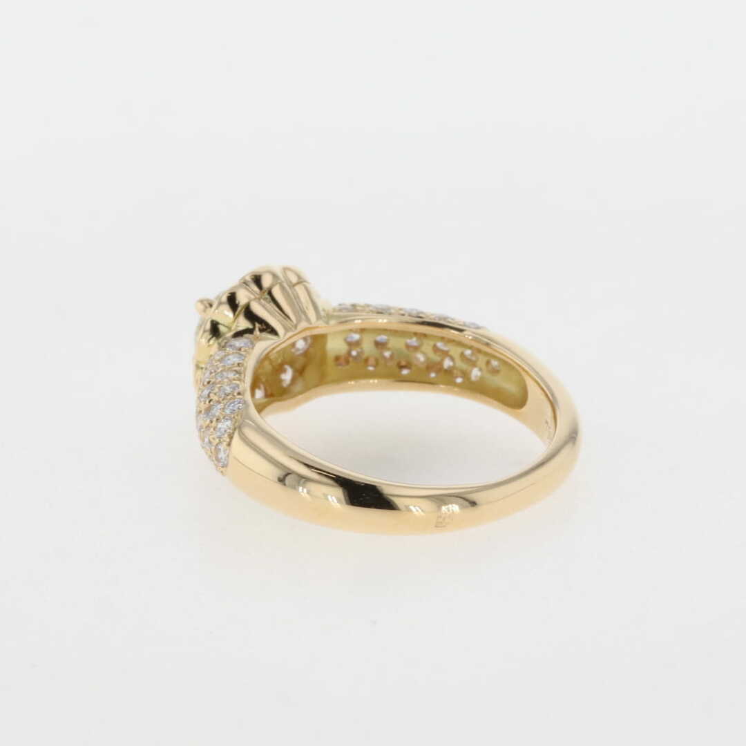 メレダイヤ デザインリング 6.5号 750 【中古】 レディースのアクセサリー(リング(指輪))の商品写真
