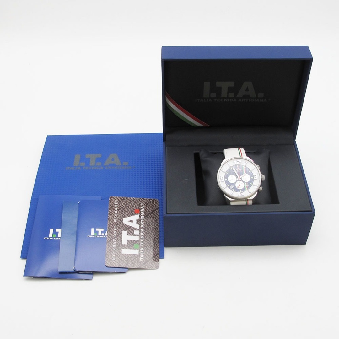 I.T.A.(アイティーエー)のITALIA TECNICA ARTGIANA (アイティーエー) 腕時計 ITA グランクロノ 27.00.01 クォーツ【中古】 メンズの時計(腕時計(アナログ))の商品写真