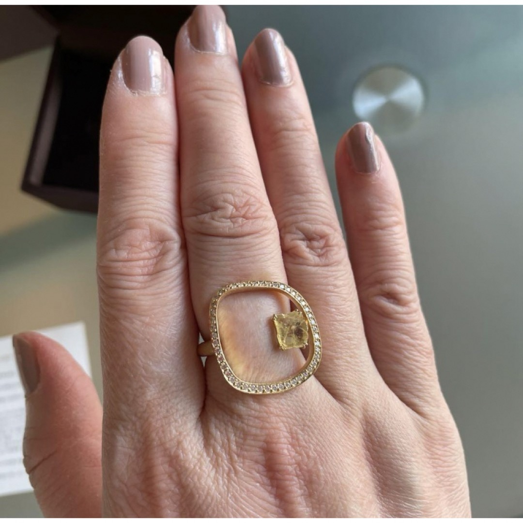 roccia ロッチャ　ダイヤモンドk18リング レディースのアクセサリー(リング(指輪))の商品写真