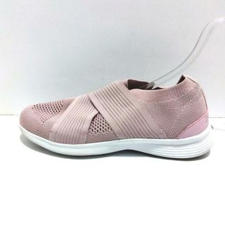 レペット(repetto)のrepetto(レペット) シューズ レディース美品  - ピンク メッシュ 化学繊維×レザー(その他)