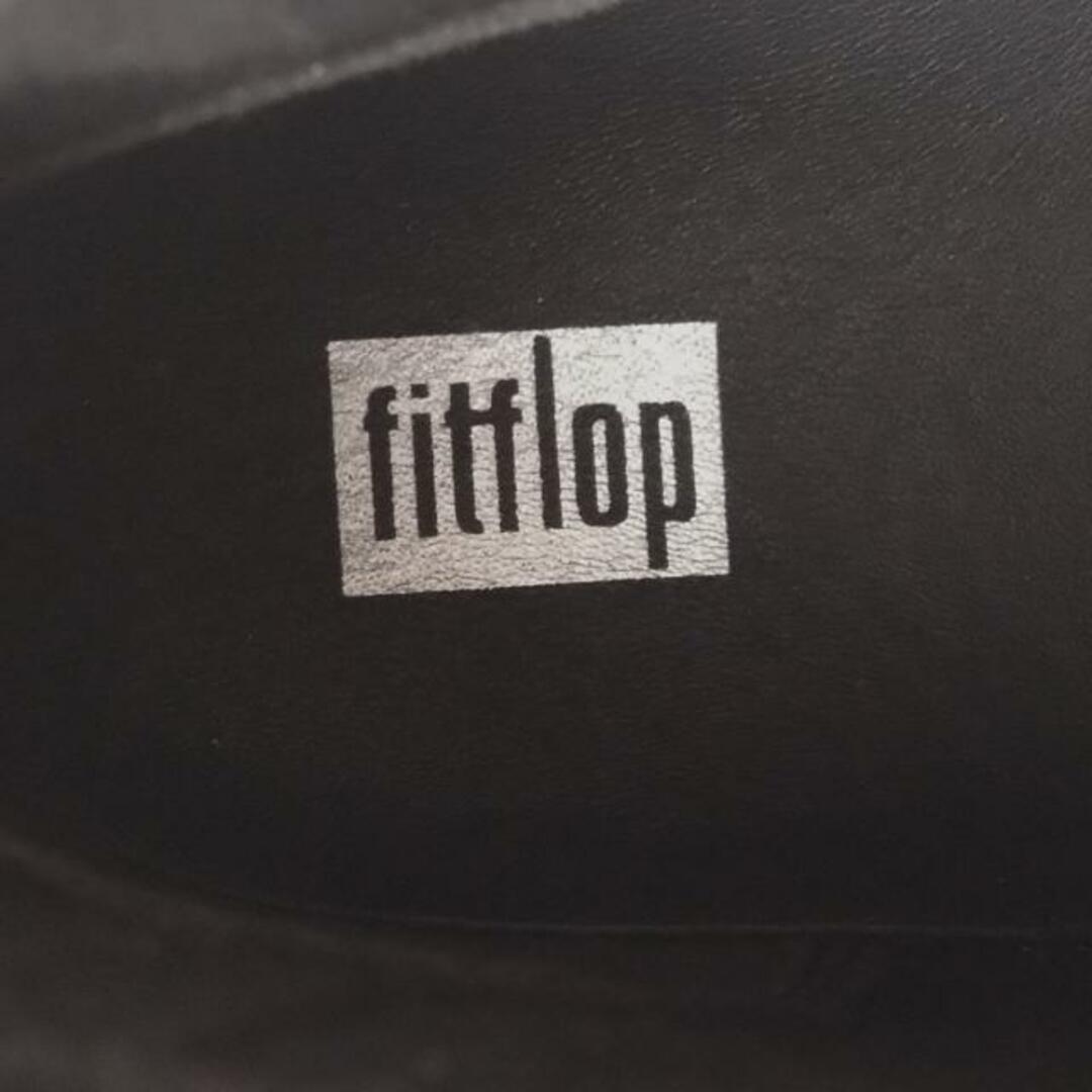 fitflop(フィットフロップ)のFitflop(フィットフロップ) ショートブーツ 「24.2」CM レディース美品  - 黒 レザー レディースの靴/シューズ(ブーツ)の商品写真
