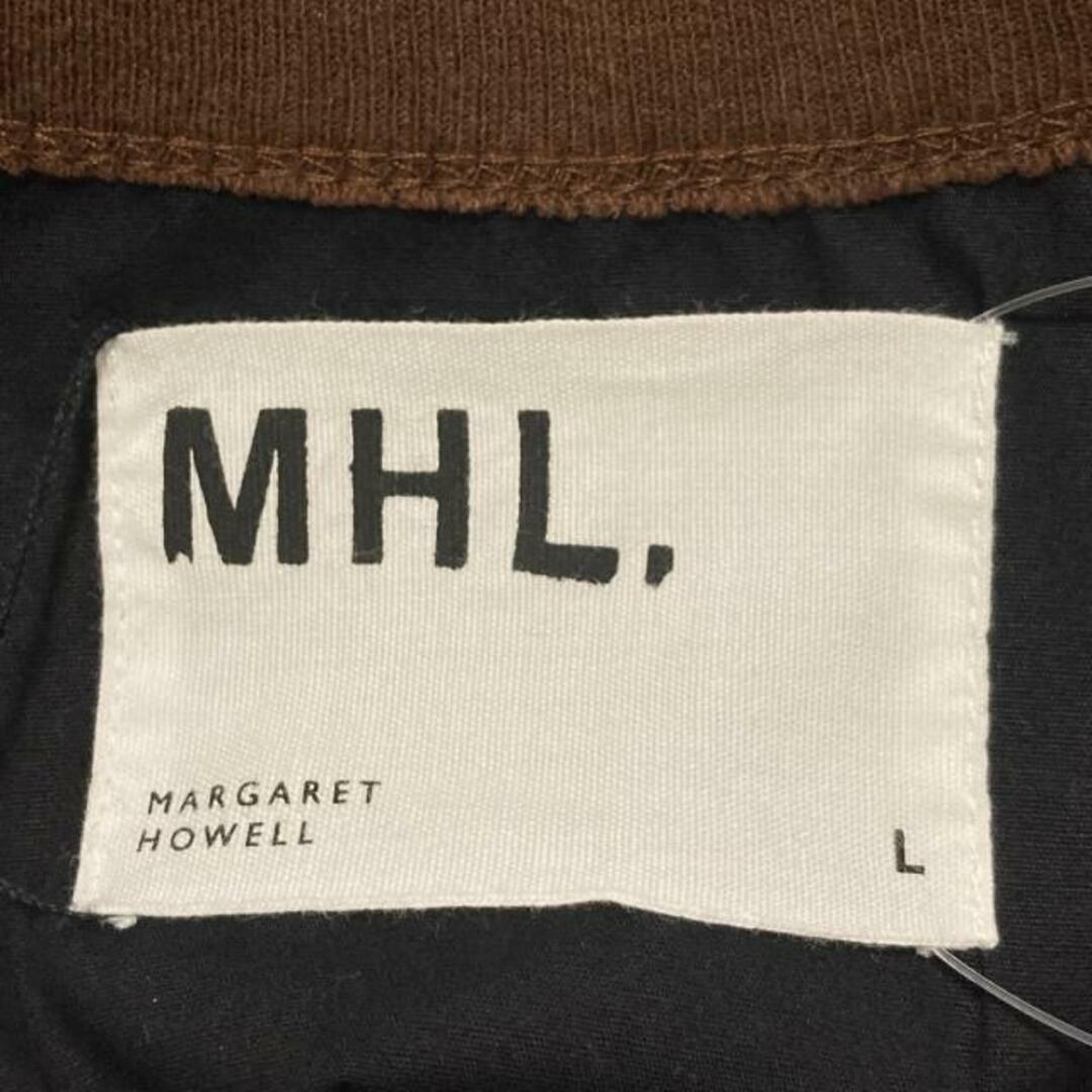 MHL.(エムエイチエル) 半袖Tシャツ サイズL メンズ新品同様  - ダークブラウン クルーネック メンズのトップス(Tシャツ/カットソー(半袖/袖なし))の商品写真