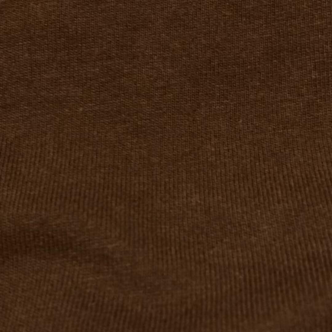 MHL.(エムエイチエル) 半袖Tシャツ サイズL メンズ新品同様  - ダークブラウン クルーネック メンズのトップス(Tシャツ/カットソー(半袖/袖なし))の商品写真
