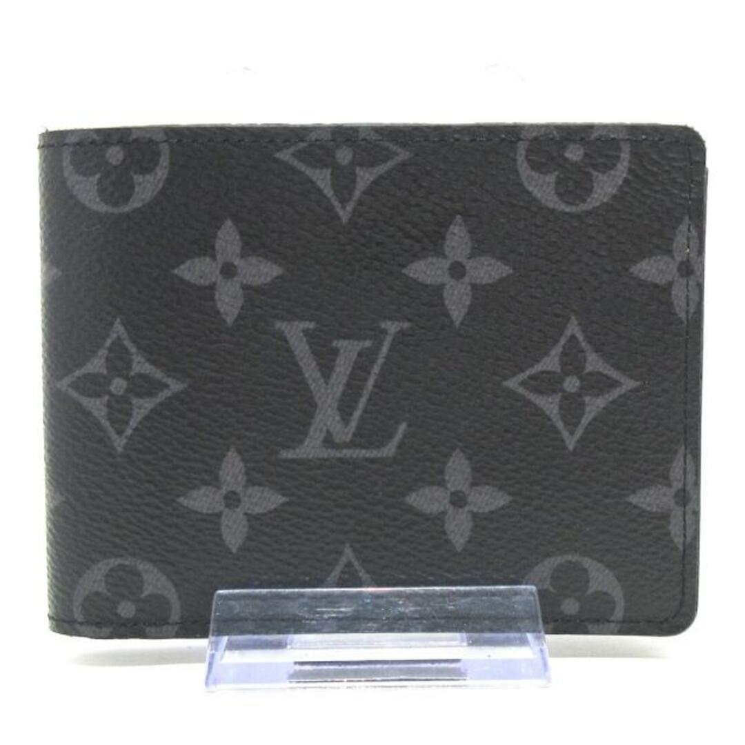 LOUIS VUITTON(ルイヴィトン)のLOUIS VUITTON(ルイヴィトン) 札入れ モノグラムエクリプス(キャンバス) ポルトフォイユミュルティプル M61695 モノグラムエクリプス イニシャル刻印 モノグラム･エクリプス キャンバス レディースのファッション小物(財布)の商品写真