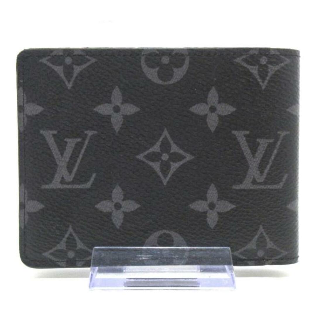 LOUIS VUITTON(ルイヴィトン)のLOUIS VUITTON(ルイヴィトン) 札入れ モノグラムエクリプス(キャンバス) ポルトフォイユミュルティプル M61695 モノグラムエクリプス イニシャル刻印 モノグラム･エクリプス キャンバス レディースのファッション小物(財布)の商品写真