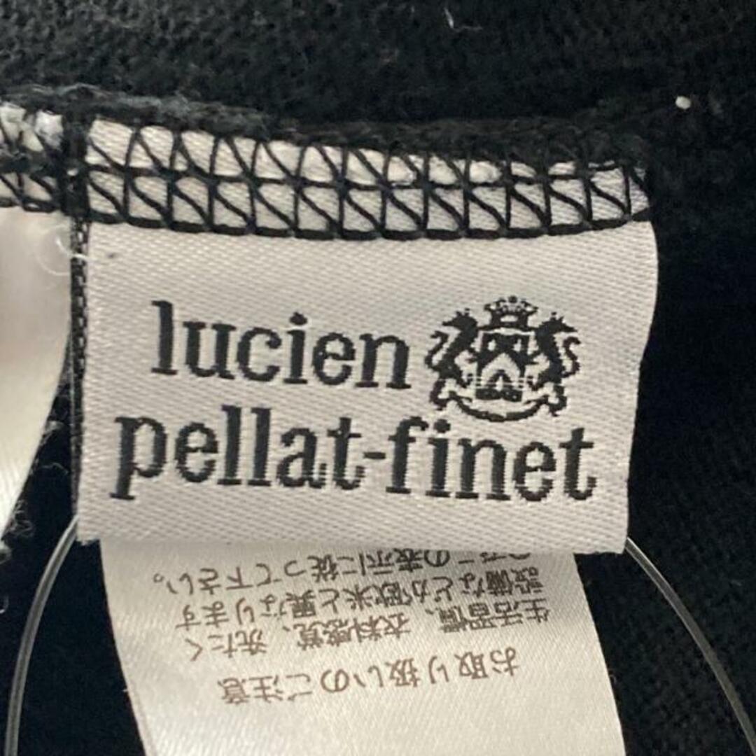 Lucien pellat-finet(ルシアンペラフィネ)のlucien pellat-finet(ルシアンペラフィネ) 半袖カットソー サイズM メンズ - 黒×シルバー×ライトブルー スカル メンズのトップス(Tシャツ/カットソー(半袖/袖なし))の商品写真