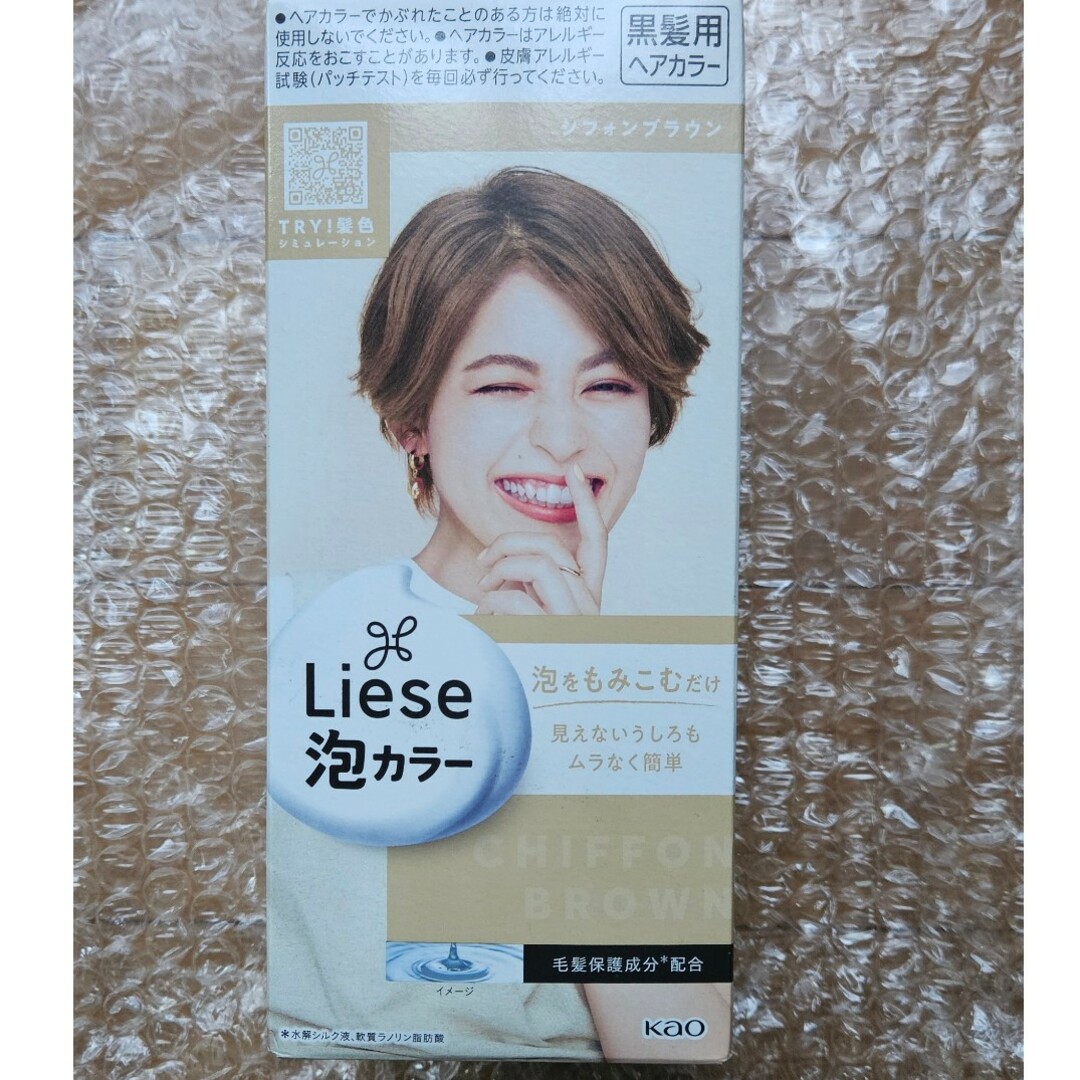 liese(リーゼ)のリーゼ 泡カラー シフォンブラウン 108ml コスメ/美容のヘアケア/スタイリング(カラーリング剤)の商品写真