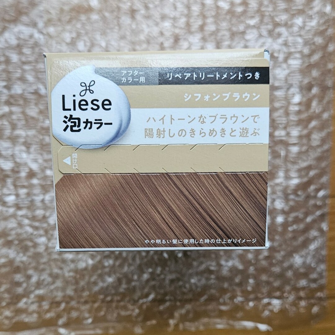 liese(リーゼ)のリーゼ 泡カラー シフォンブラウン 108ml コスメ/美容のヘアケア/スタイリング(カラーリング剤)の商品写真