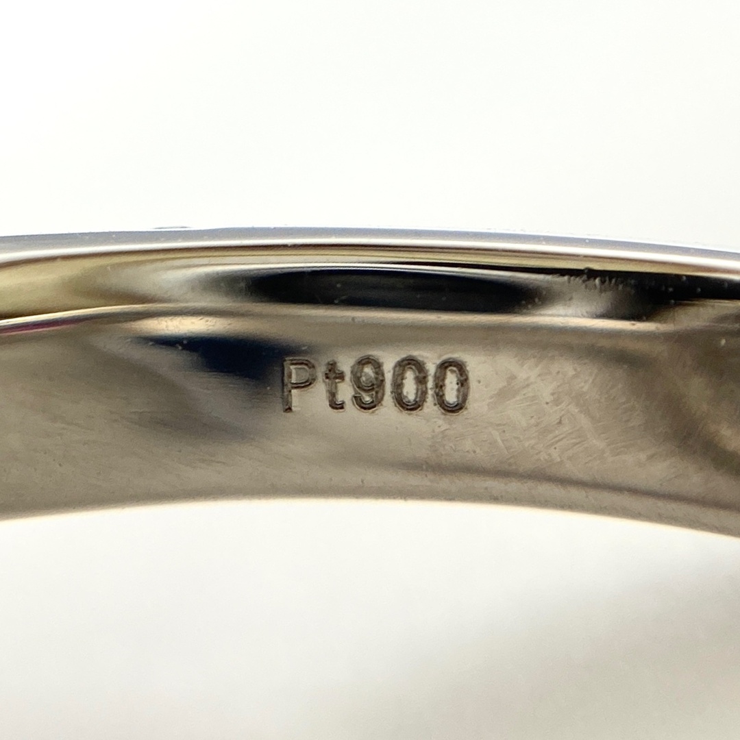 リメイク ルビー デザインリング 14号 Pt900 レディースのアクセサリー(リング(指輪))の商品写真