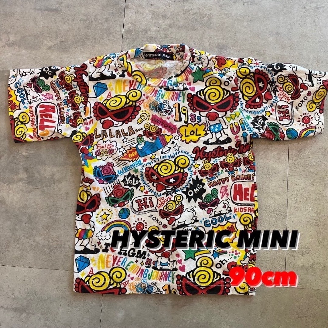 HYSTERIC MINI(ヒステリックミニ)のHYSTERIC MINI ヒスミニ キッズtシャツ 90cm キッズ/ベビー/マタニティのキッズ服男の子用(90cm~)(Tシャツ/カットソー)の商品写真